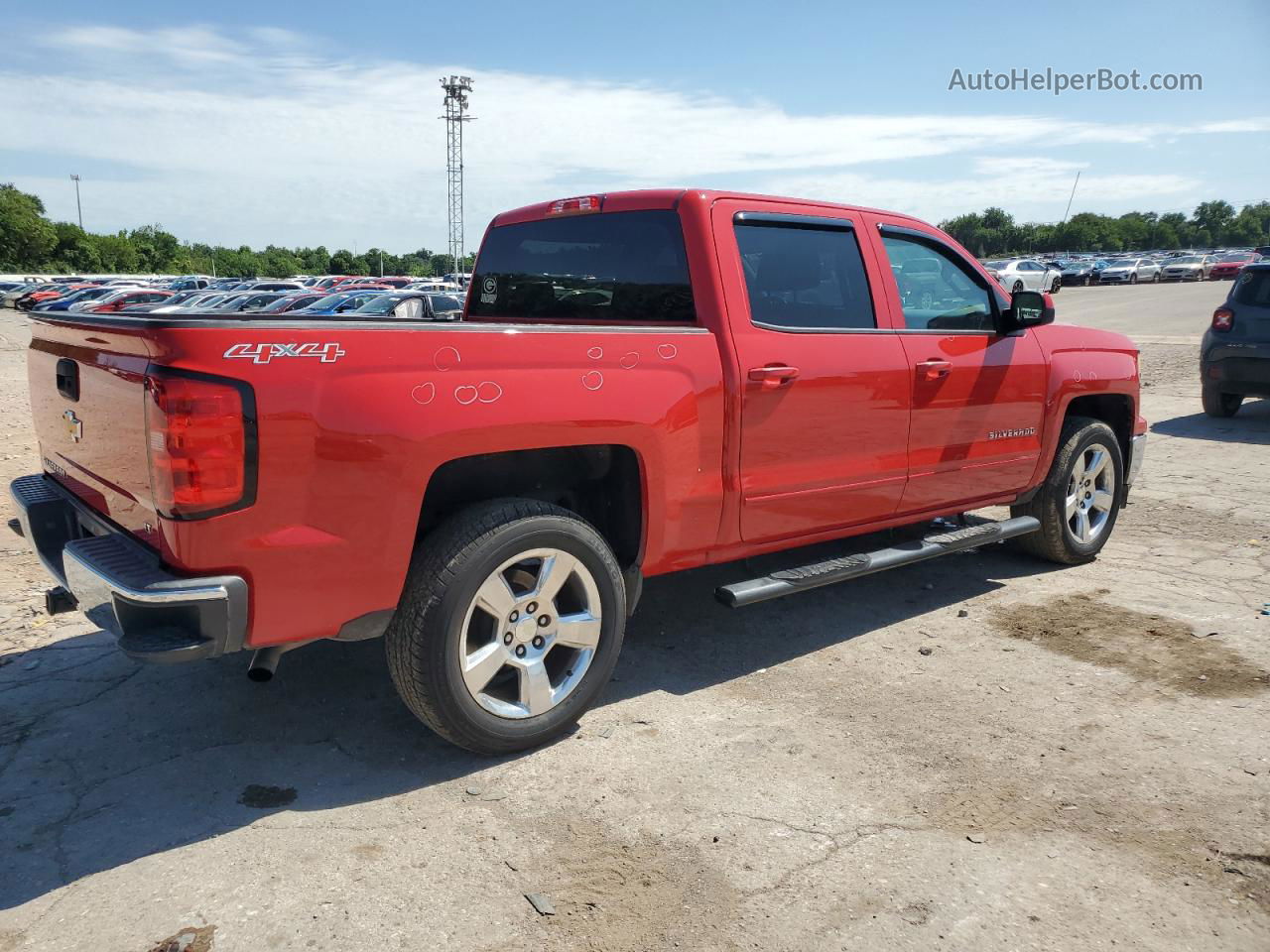 2015 Chevrolet Silverado K1500 Lt Red vin: 3GCUKREC8FG337958