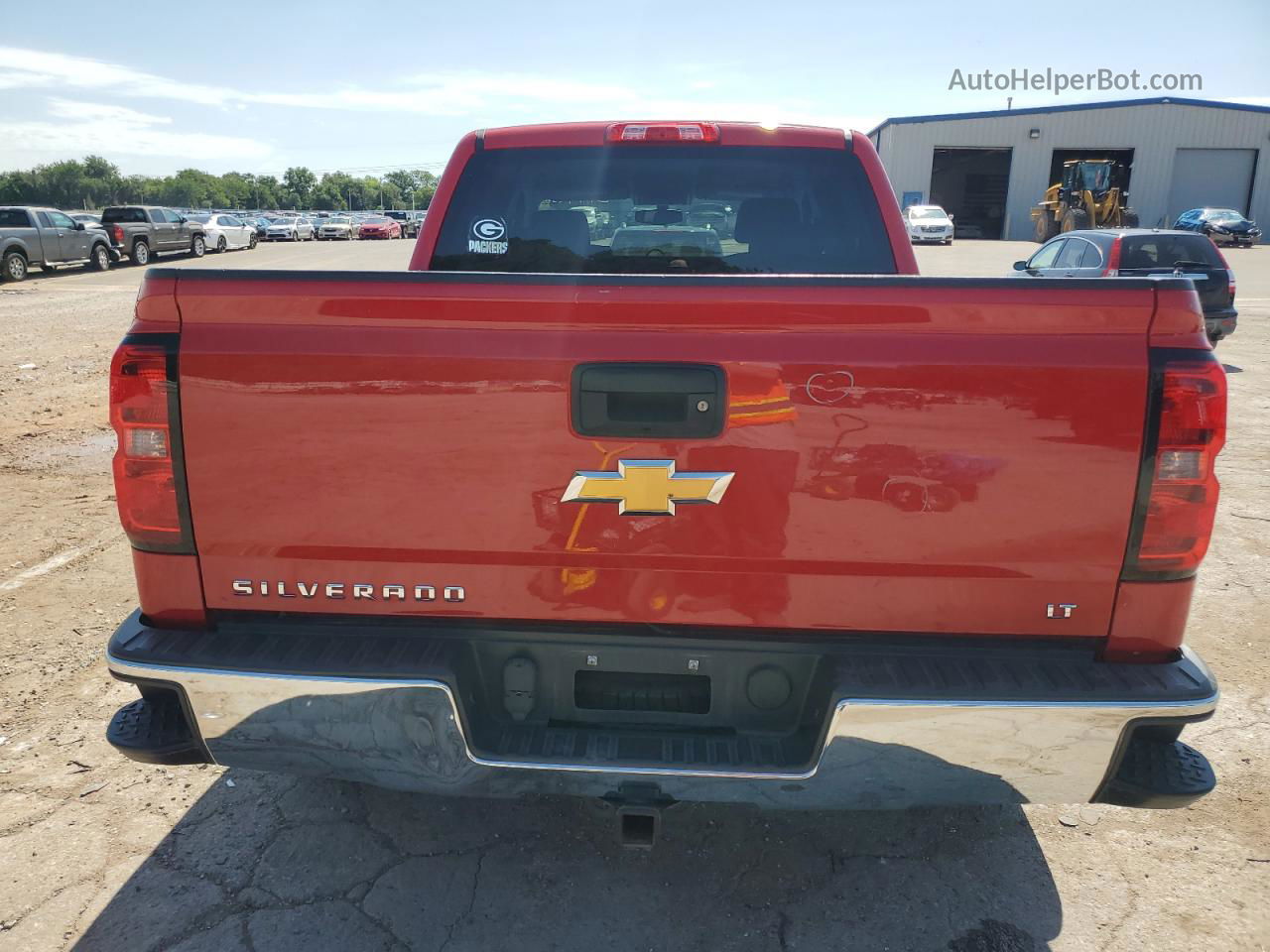 2015 Chevrolet Silverado K1500 Lt Red vin: 3GCUKREC8FG337958