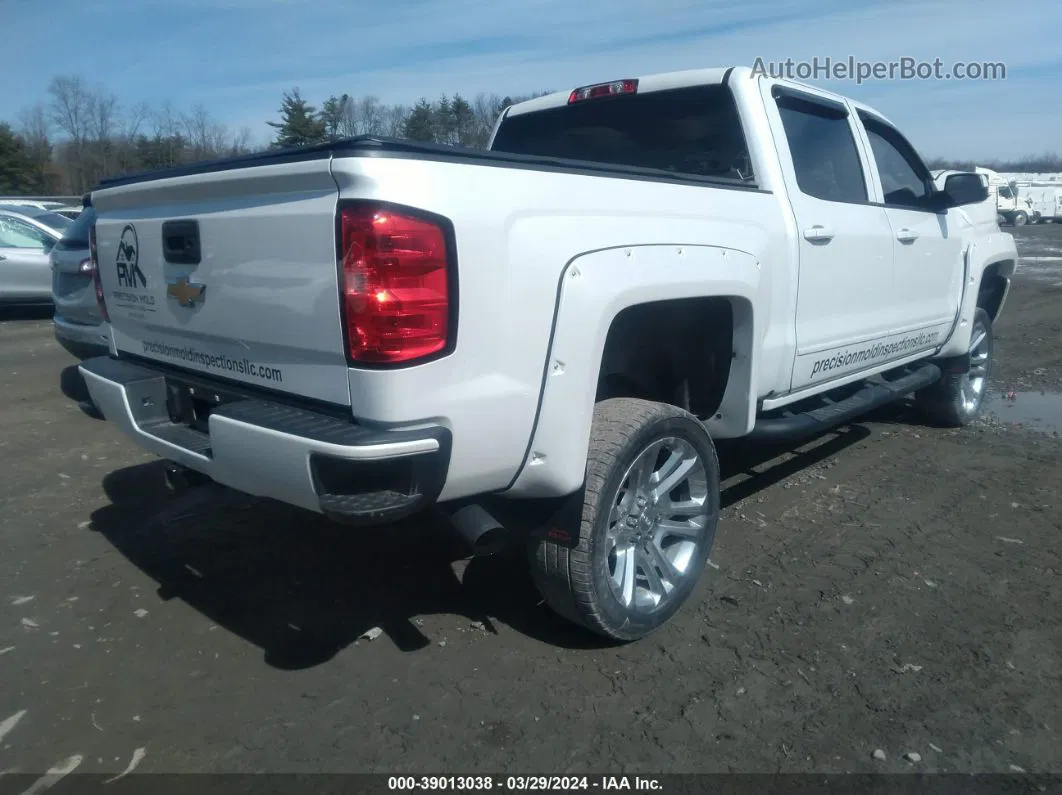 2016 Chevrolet Silverado 1500 2lt White vin: 3GCUKREC8GG291131