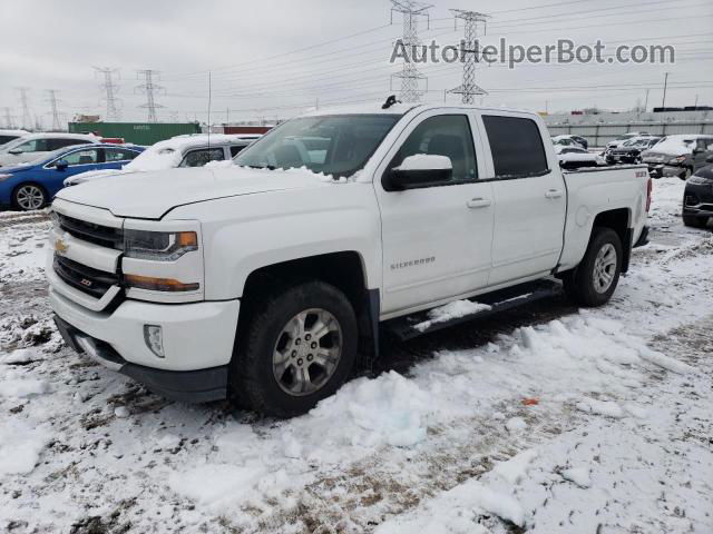 2016 Chevrolet Silverado K1500 Lt White vin: 3GCUKREC8GG302807