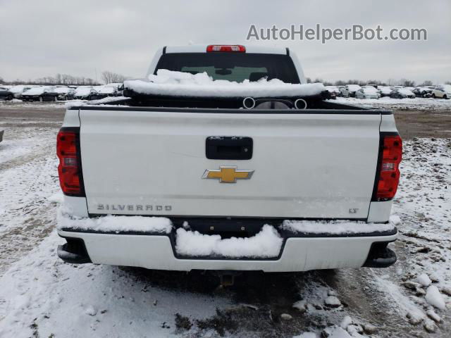 2016 Chevrolet Silverado K1500 Lt White vin: 3GCUKREC8GG302807