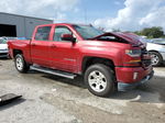 2018 Chevrolet Silverado K1500 Lt Red vin: 3GCUKREC8JG384013