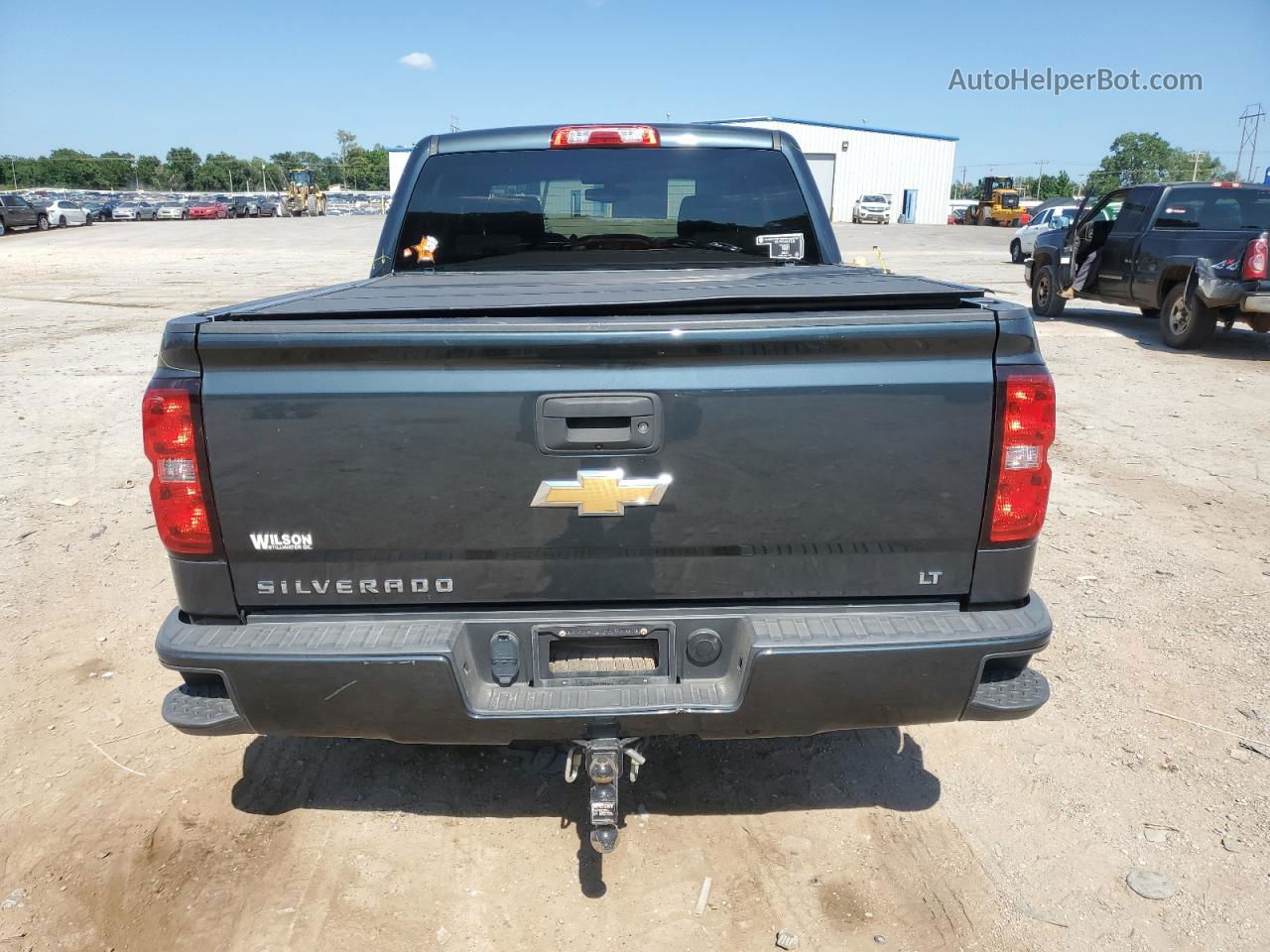 2018 Chevrolet Silverado K1500 Lt Charcoal vin: 3GCUKREC8JG480319