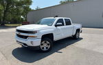 2018 Chevrolet Silverado K1500 Lt White vin: 3GCUKREC8JG596779