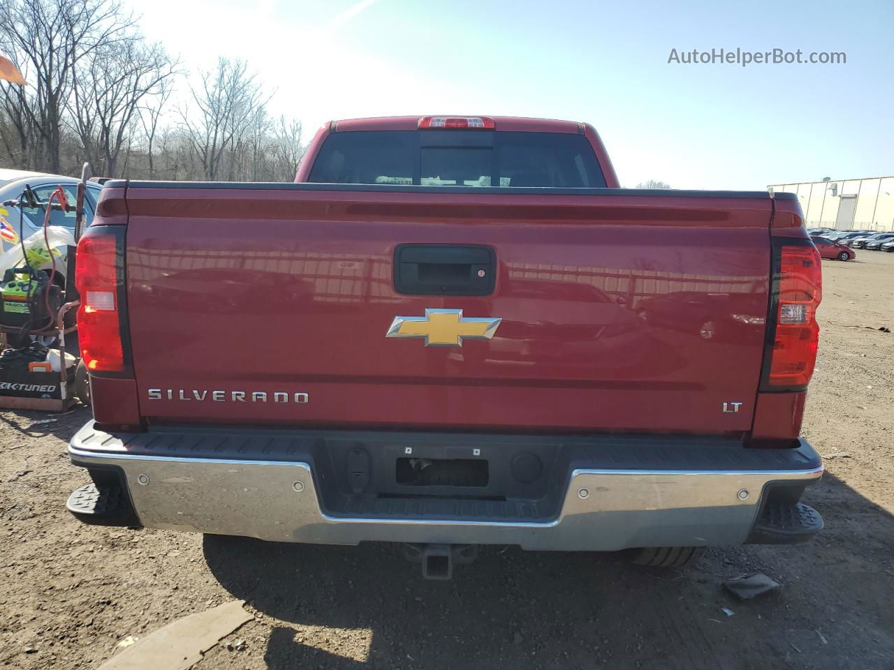 2018 Chevrolet Silverado K1500 Lt Red vin: 3GCUKREC8JG604962