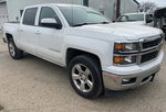 2015 Chevrolet Silverado K1500 Lt White vin: 3GCUKREC9FG181591