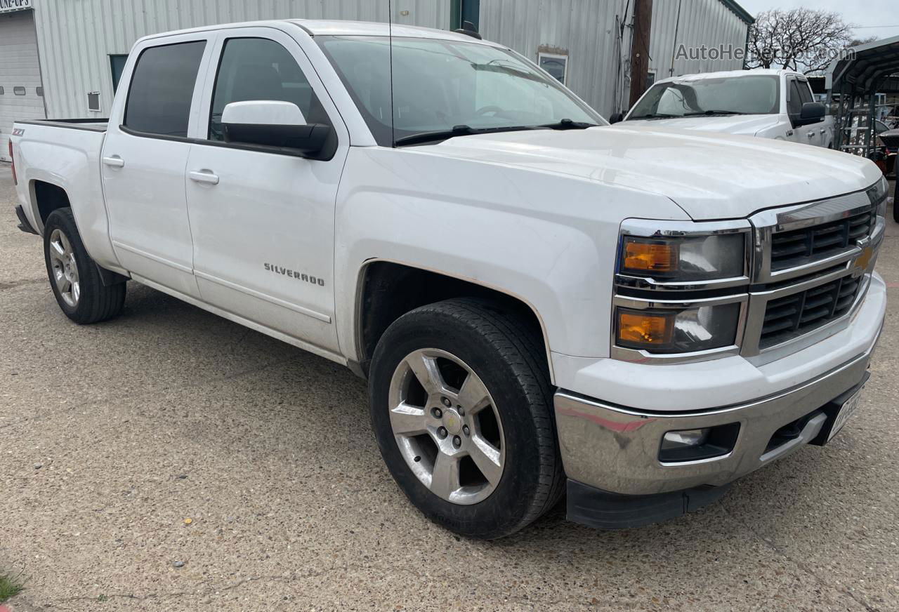 2015 Chevrolet Silverado K1500 Lt Белый vin: 3GCUKREC9FG181591