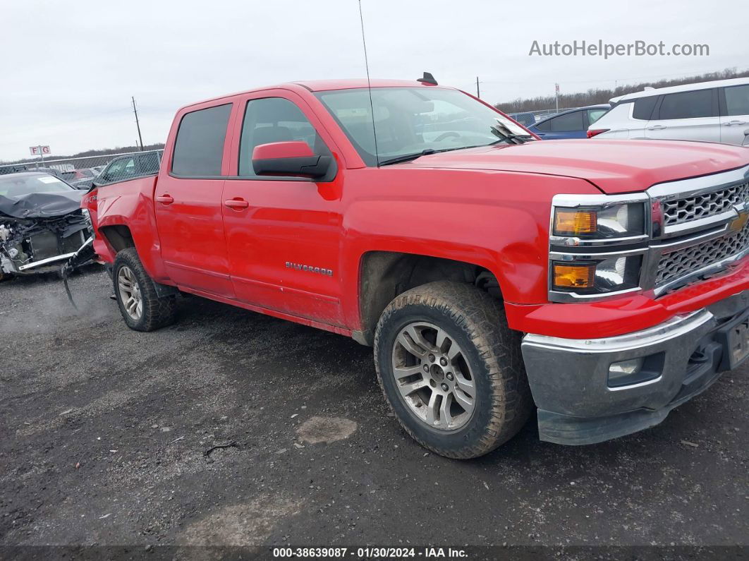 2015 Chevrolet Silverado 1500 1lt Красный vin: 3GCUKREC9FG250909