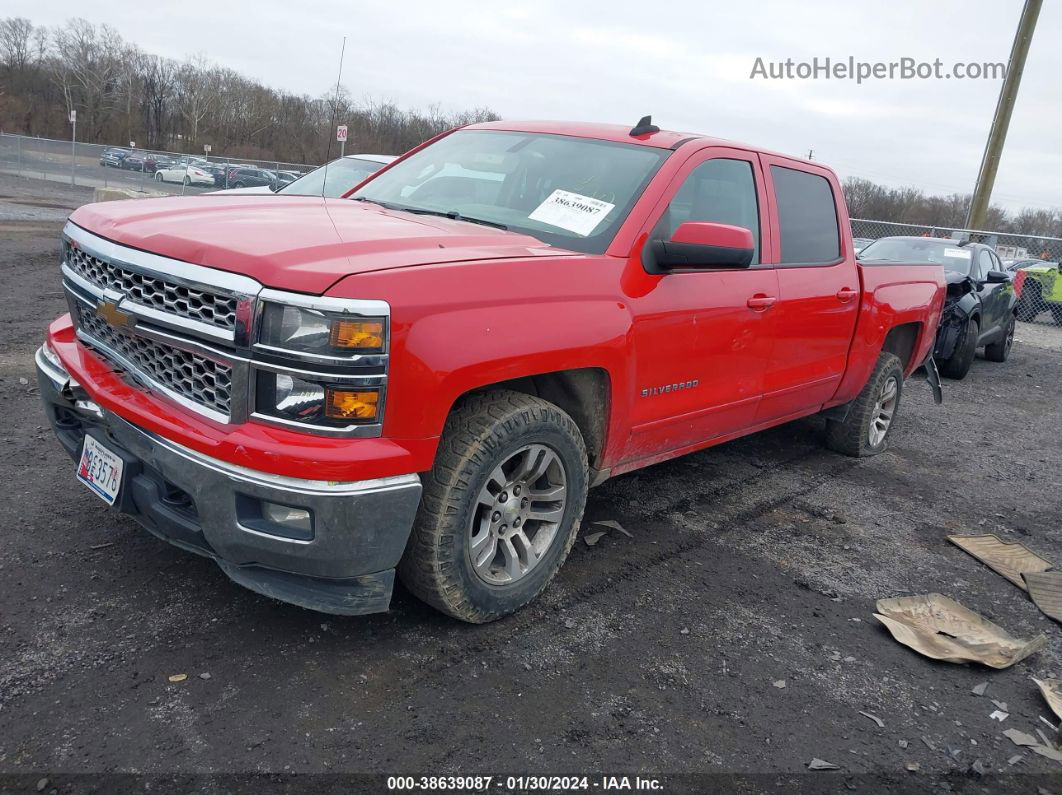 2015 Chevrolet Silverado 1500 1lt Красный vin: 3GCUKREC9FG250909