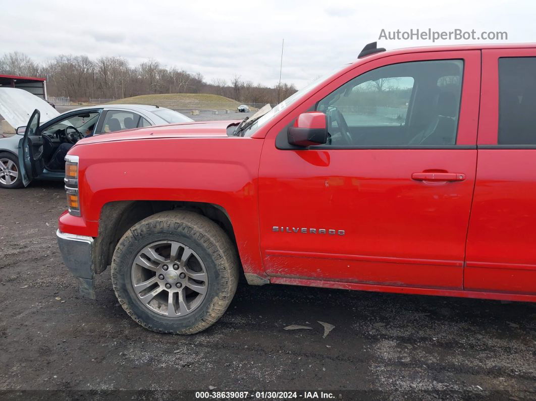 2015 Chevrolet Silverado 1500 1lt Красный vin: 3GCUKREC9FG250909