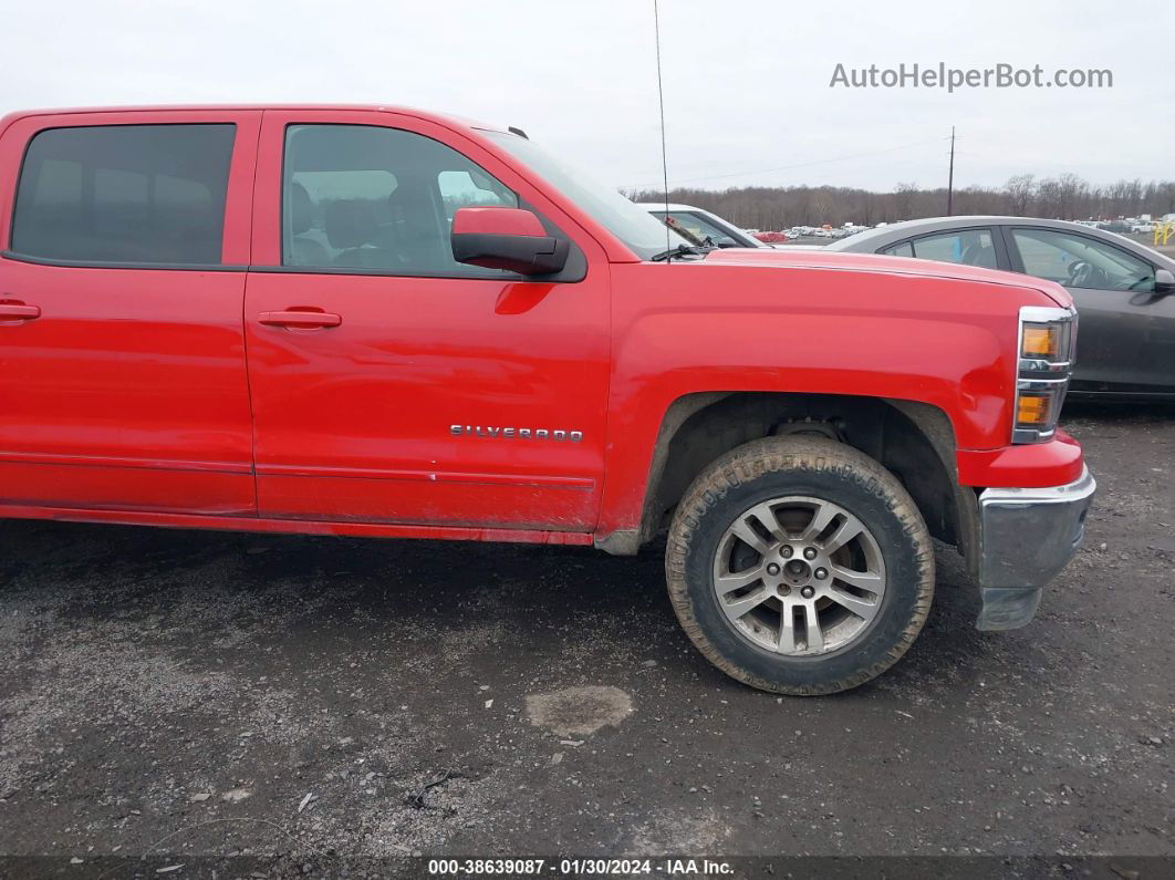 2015 Chevrolet Silverado 1500 1lt Красный vin: 3GCUKREC9FG250909