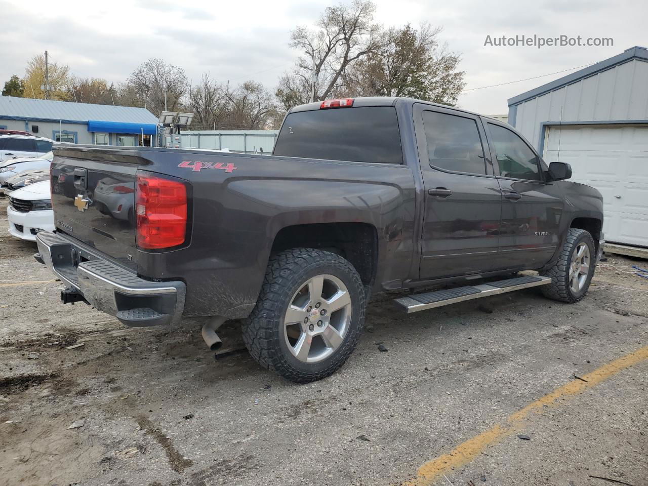 2015 Chevrolet Silverado K1500 Lt Угольный vin: 3GCUKREC9FG348905