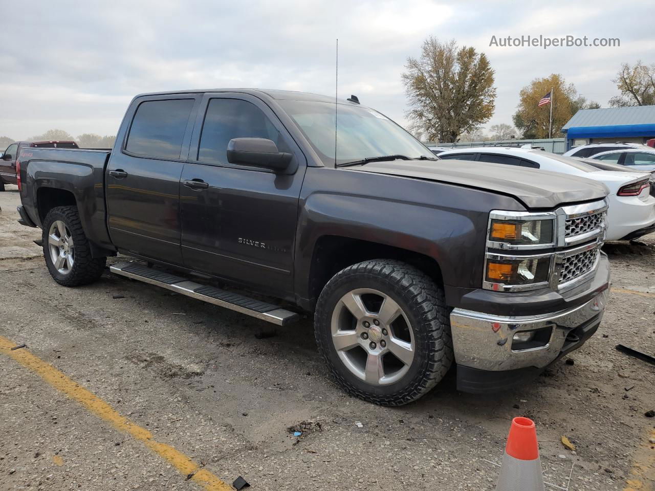 2015 Chevrolet Silverado K1500 Lt Угольный vin: 3GCUKREC9FG348905