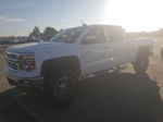 2015 Chevrolet Silverado K1500 Lt White vin: 3GCUKREC9FG533634