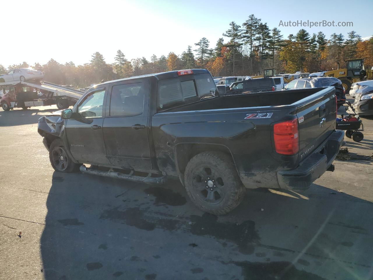 2016 Chevrolet Silverado K1500 Lt Черный vin: 3GCUKREC9GG196738