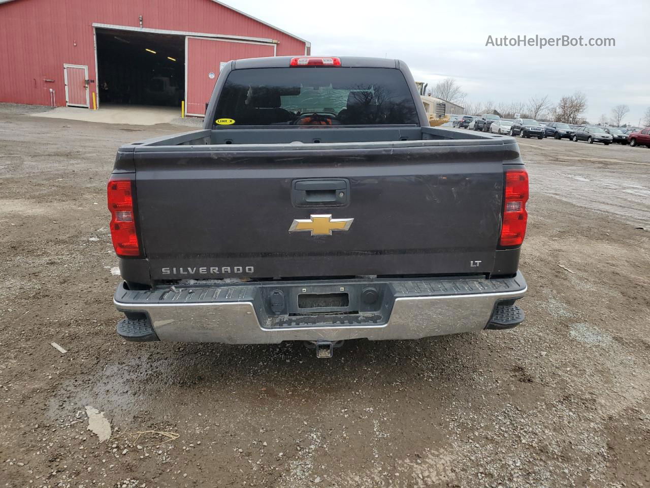 2016 Chevrolet Silverado K1500 Lt Gray vin: 3GCUKREC9GG279151