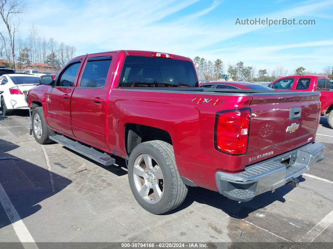 2018 Chevrolet Silverado 1500 1lt Red vin: 3GCUKREC9JG156893