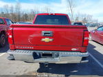 2018 Chevrolet Silverado 1500 1lt Red vin: 3GCUKREC9JG156893