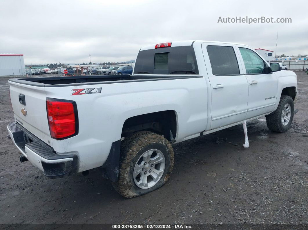 2018 Chevrolet Silverado 1500 2lt Белый vin: 3GCUKREC9JG454019