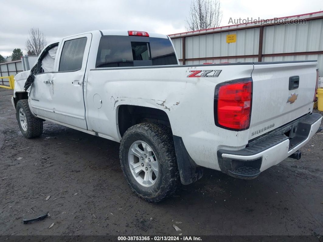 2018 Chevrolet Silverado 1500 2lt Белый vin: 3GCUKREC9JG454019