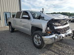 2018 Chevrolet Silverado K1500 Lt Silver vin: 3GCUKREC9JG564925