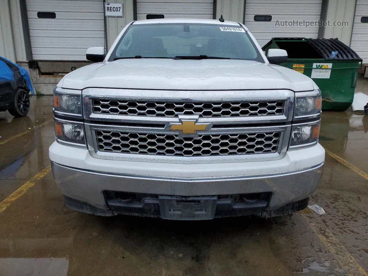 2015 Chevrolet Silverado K1500 Lt White vin: 3GCUKRECXFG179171