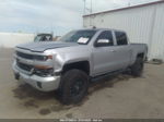 2016 Chevrolet Silverado 1500 Lt Silver vin: 3GCUKRECXGG113852