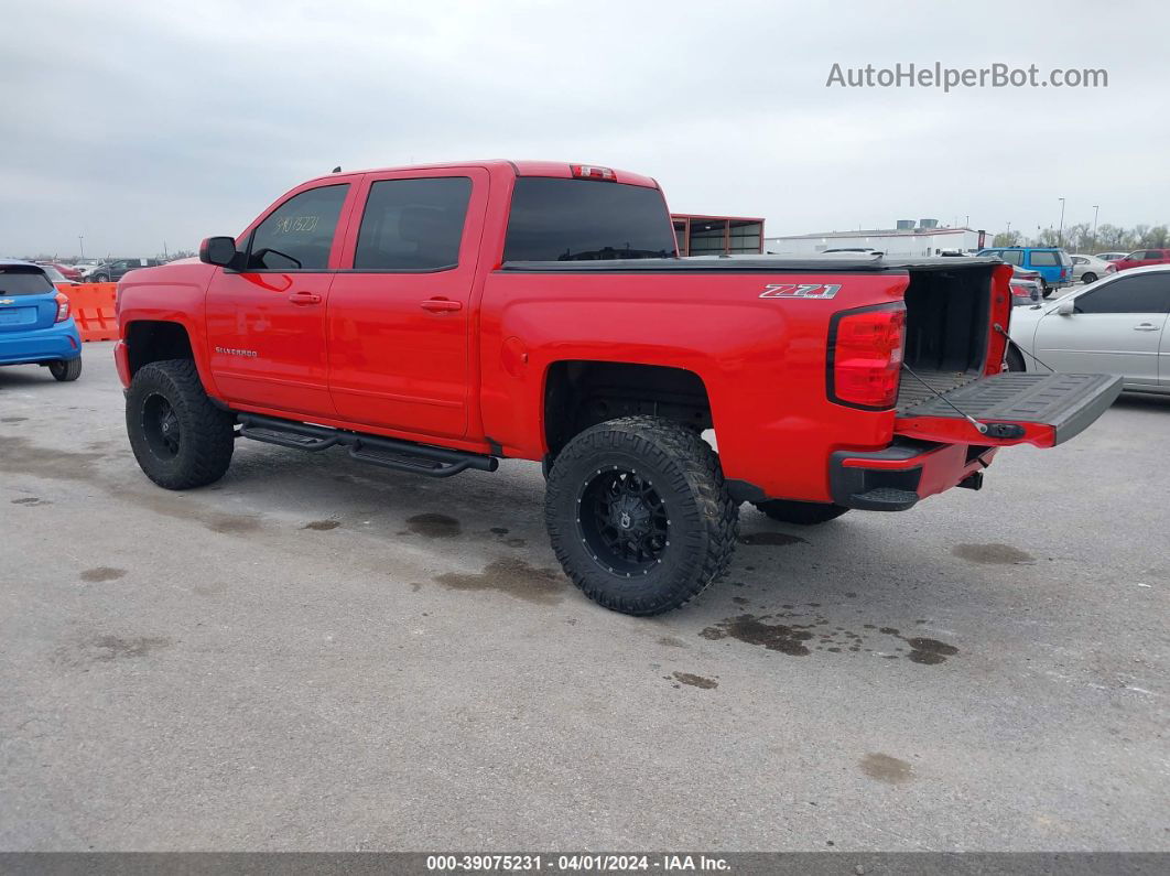 2016 Chevrolet Silverado 1500 2lt Красный vin: 3GCUKRECXGG131364