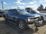 2016 Chevrolet Silverado K1500 Lt Blue vin: 3GCUKRECXGG217709