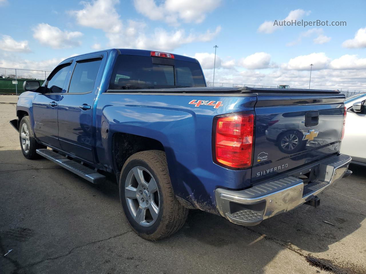 2016 Chevrolet Silverado K1500 Lt Blue vin: 3GCUKRECXGG217709