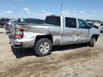 2016 Chevrolet Silverado K1500 Lt Silver vin: 3GCUKRECXGG238219