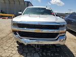 2016 Chevrolet Silverado K1500 Lt Silver vin: 3GCUKRECXGG238219