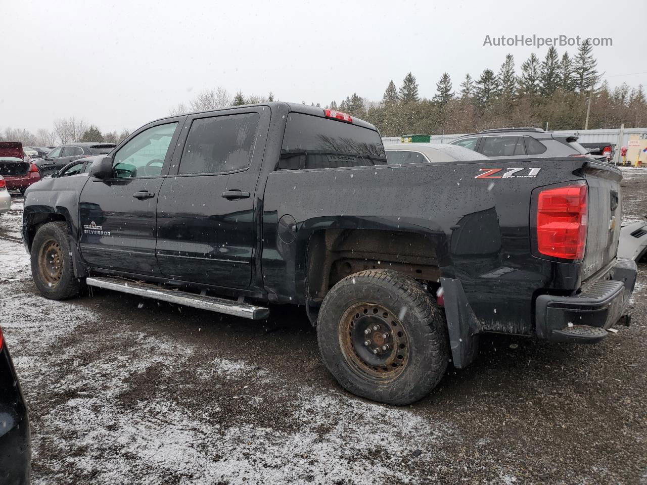 2018 Chevrolet Silverado K1500 Lt Черный vin: 3GCUKRECXJG537717