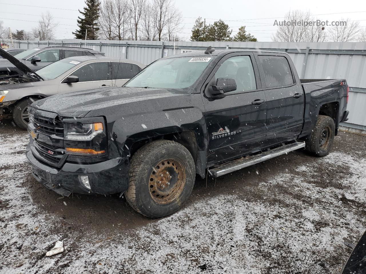 2018 Chevrolet Silverado K1500 Lt Черный vin: 3GCUKRECXJG537717