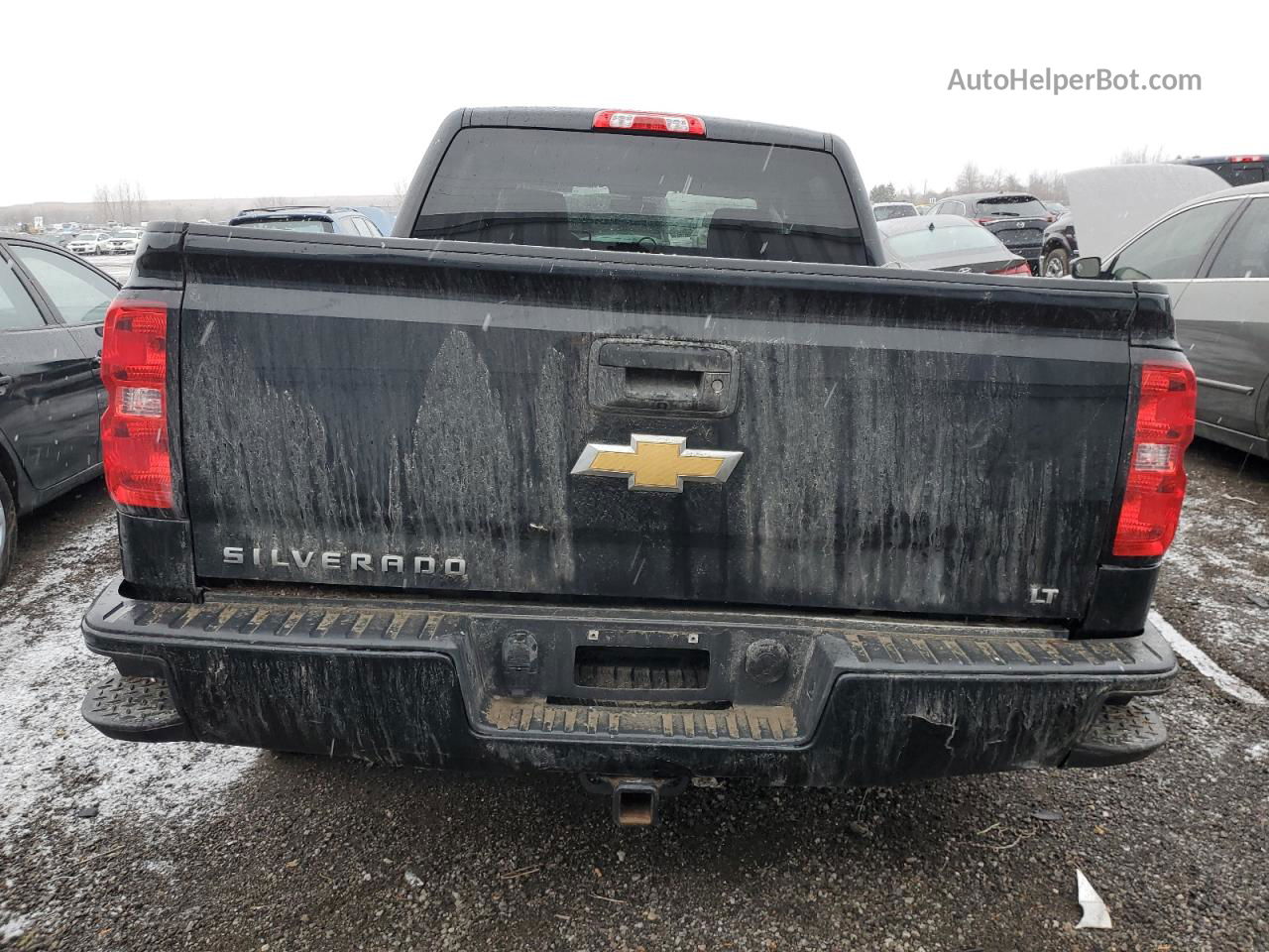 2018 Chevrolet Silverado K1500 Lt Black vin: 3GCUKRECXJG537717