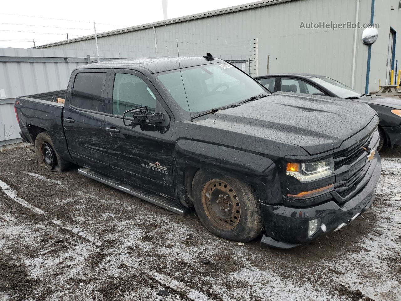 2018 Chevrolet Silverado K1500 Lt Black vin: 3GCUKRECXJG537717