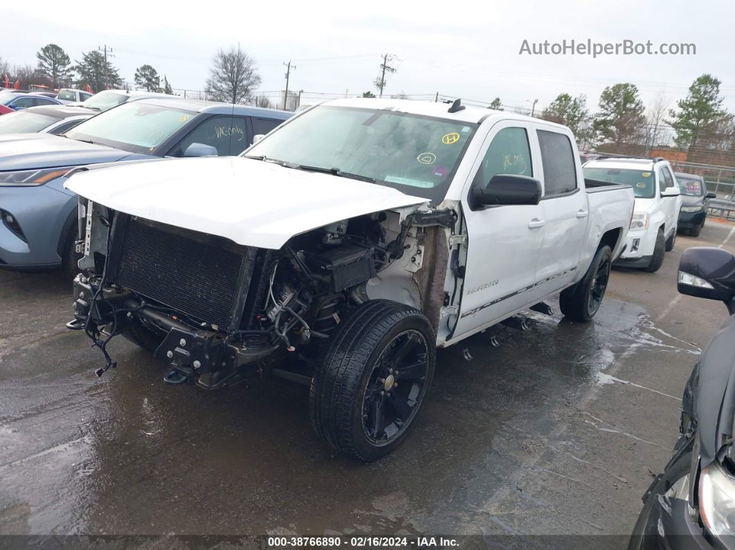 2015 Chevrolet Silverado 1500 1lt White vin: 3GCUKREH4FG248562