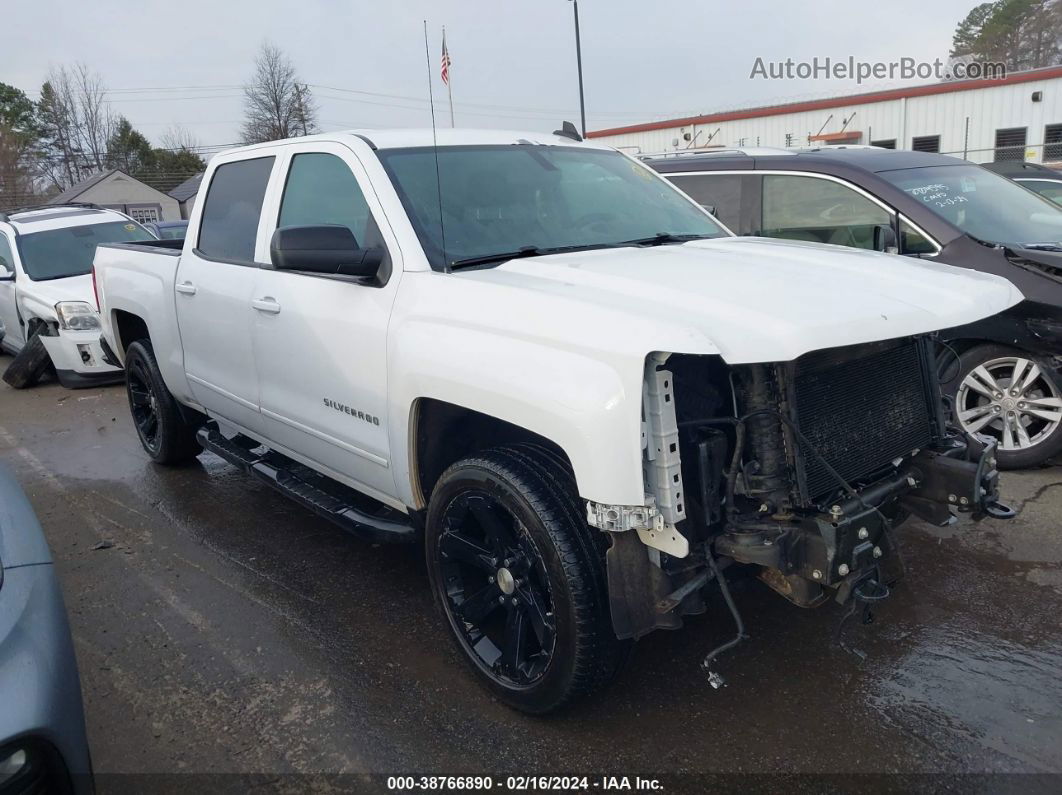 2015 Chevrolet Silverado 1500 1lt White vin: 3GCUKREH4FG248562