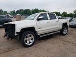 2015 Chevrolet Silverado K1500 Lt White vin: 3GCUKREH4FG305648