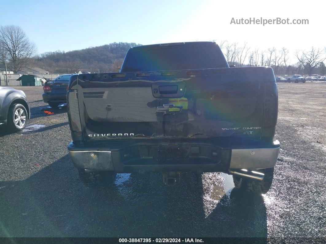 2013 Chevrolet Silverado 1500 Lt Black vin: 3GCUKSE20DG263494