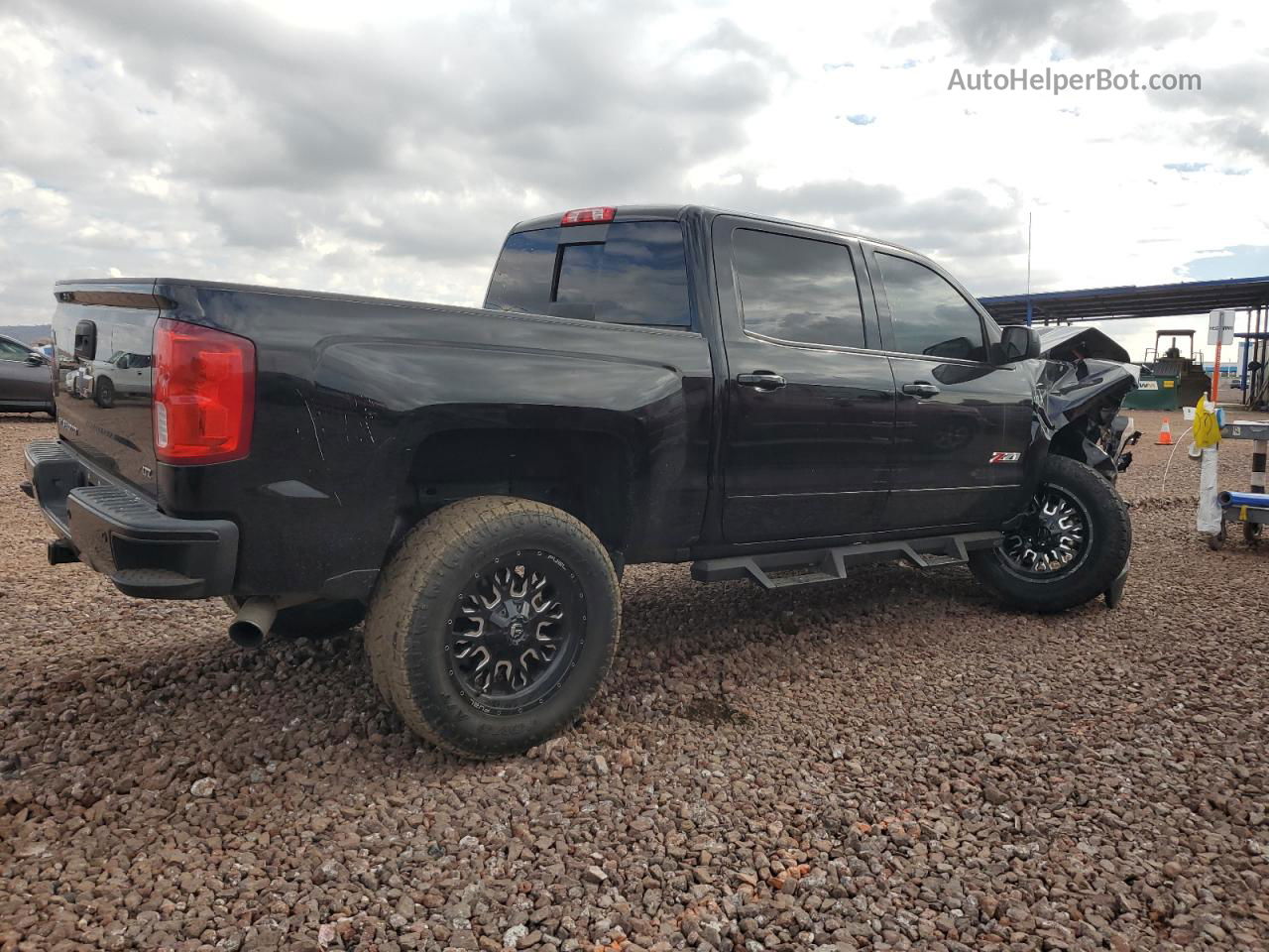 2016 Chevrolet Silverado K1500 Ltz Black vin: 3GCUKSEC0GG327661