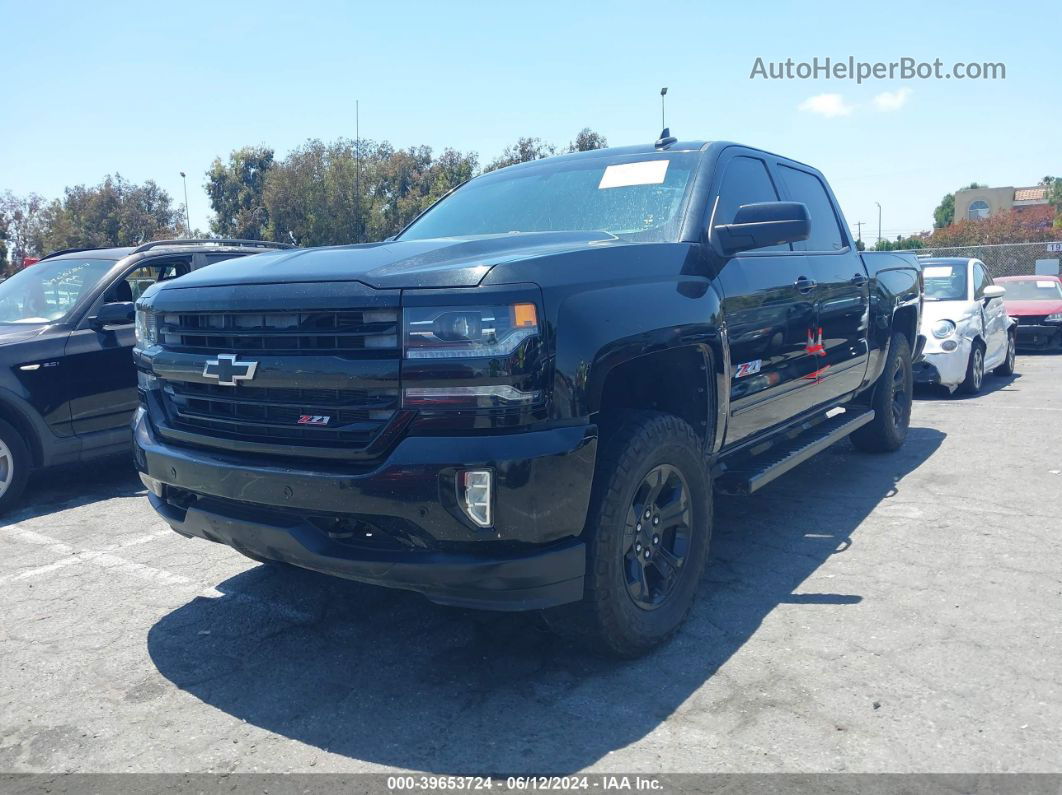 2016 Chevrolet Silverado 1500 2lz Black vin: 3GCUKSEC0GG361891