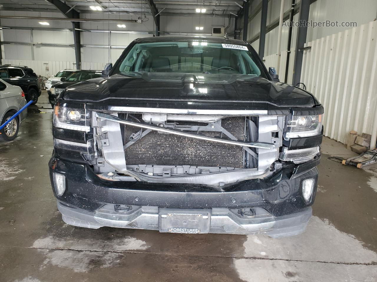 2016 Chevrolet Silverado K1500 Ltz Черный vin: 3GCUKSEC1GG334988