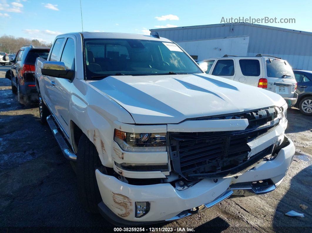 2018 Chevrolet Silverado 1500 2lz White vin: 3GCUKSEC1JG619178