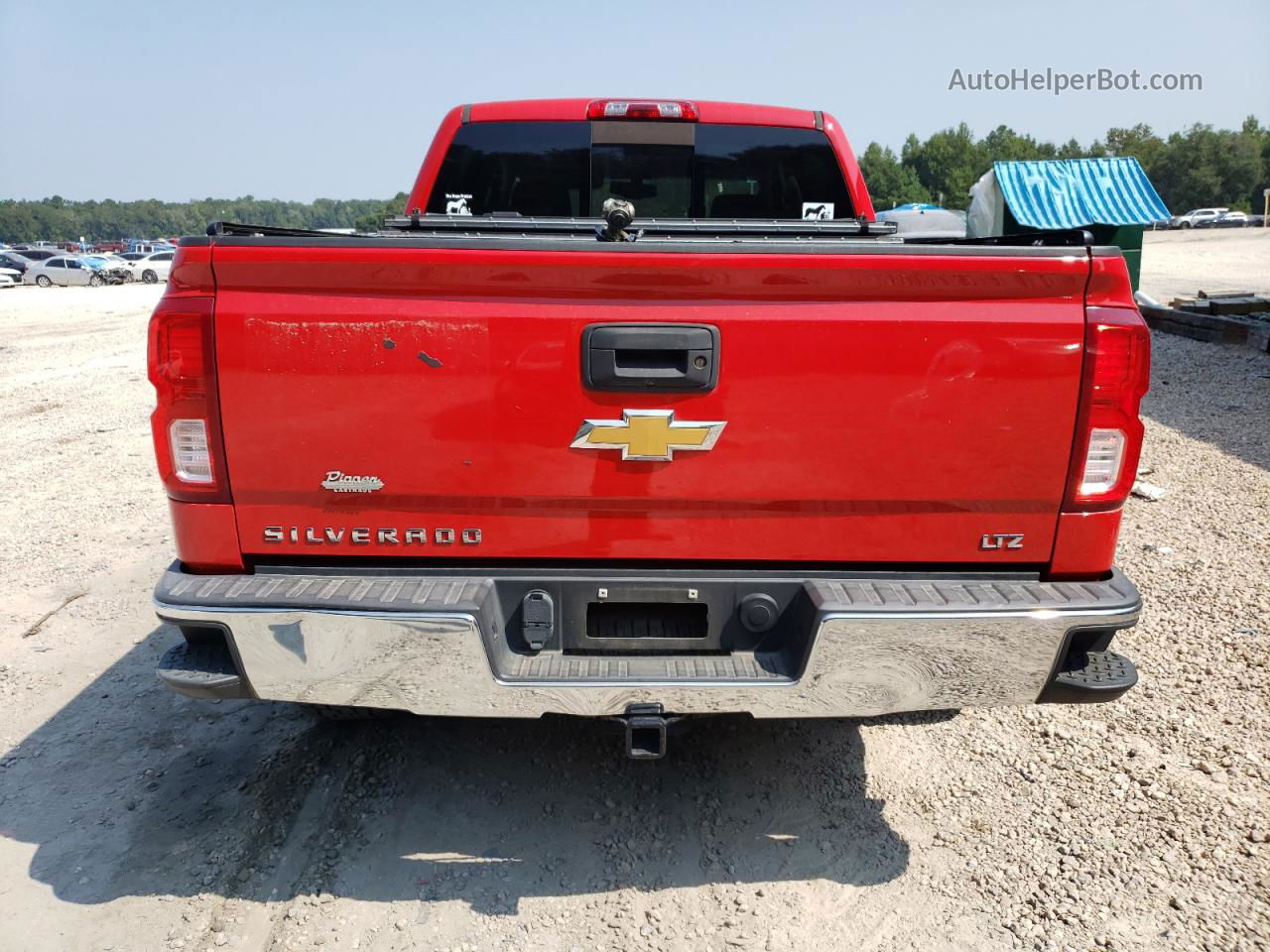 2016 Chevrolet Silverado K1500 Ltz Red vin: 3GCUKSEC2GG358278