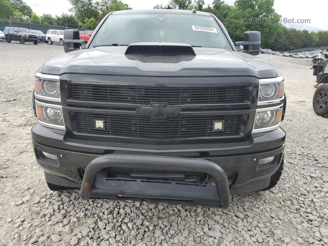 2015 Chevrolet Silverado K1500 Ltz Black vin: 3GCUKSEC3FG137884