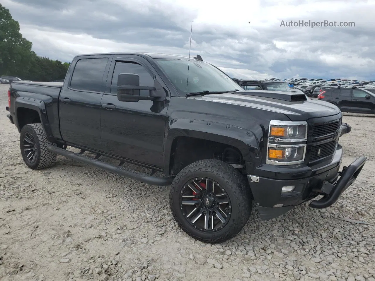 2015 Chevrolet Silverado K1500 Ltz Black vin: 3GCUKSEC3FG137884