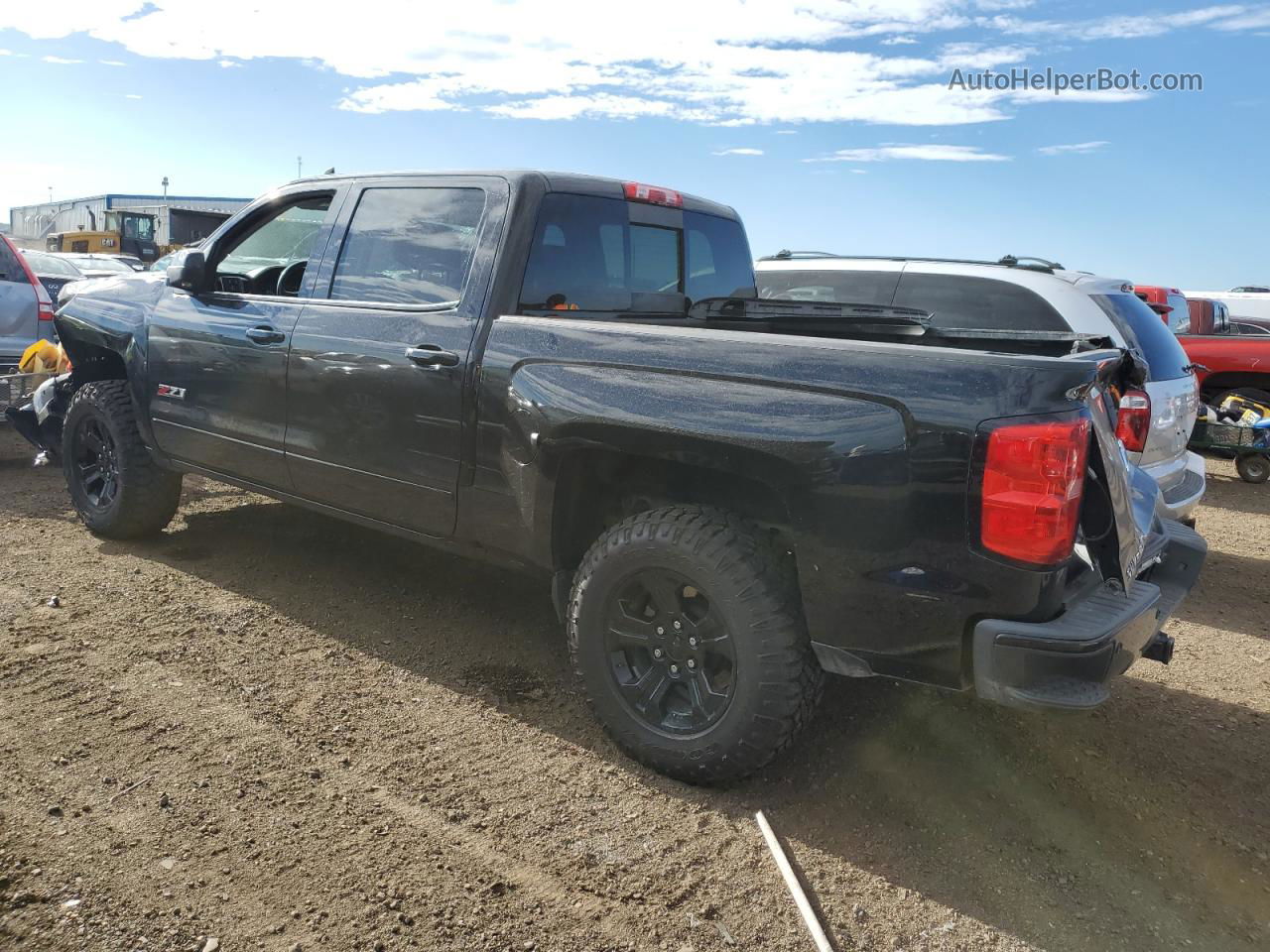 2015 Chevrolet Silverado K1500 Ltz Black vin: 3GCUKSEC3FG368199