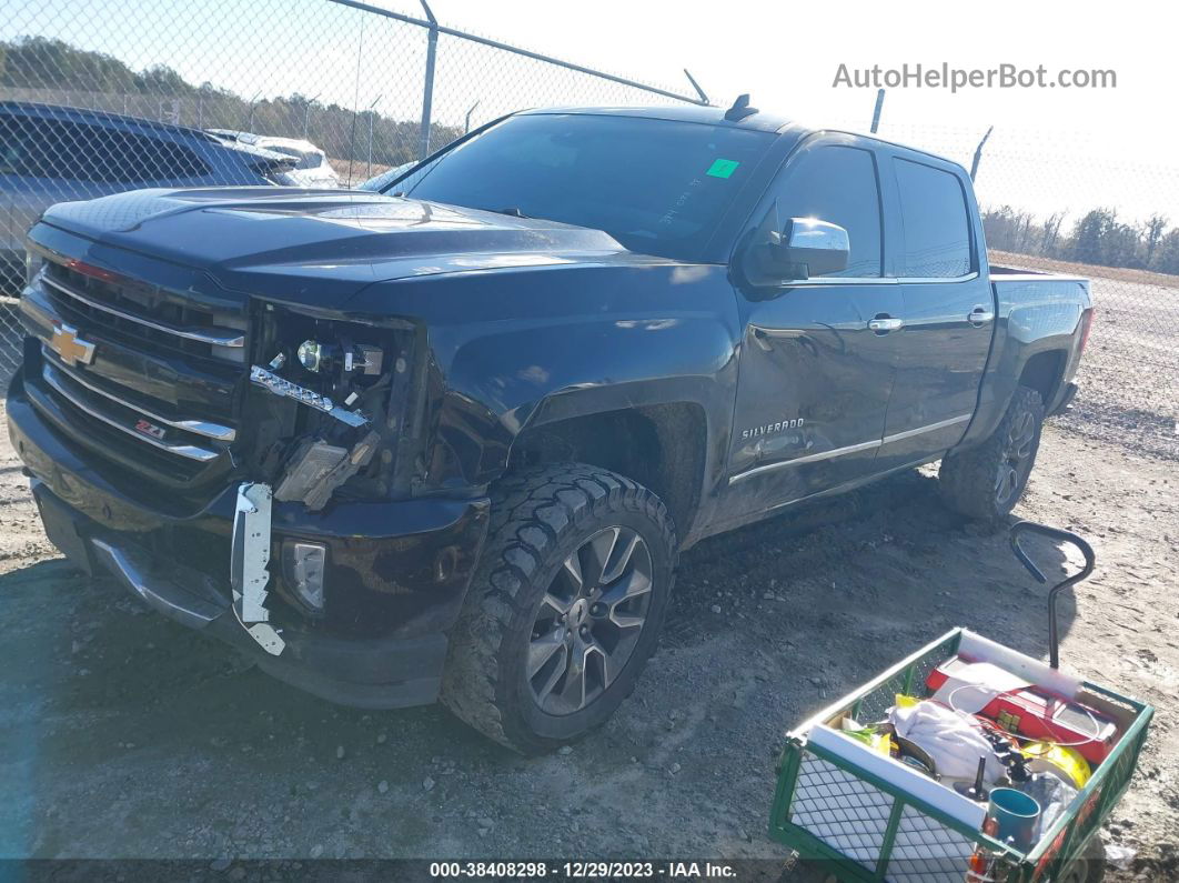 2016 Chevrolet Silverado 1500 2lz Black vin: 3GCUKSEC3GG259629