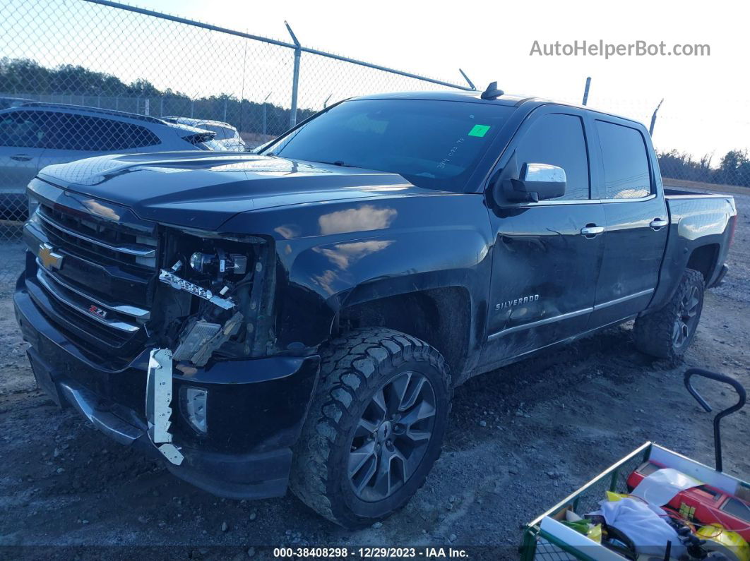 2016 Chevrolet Silverado 1500 2lz Black vin: 3GCUKSEC3GG259629